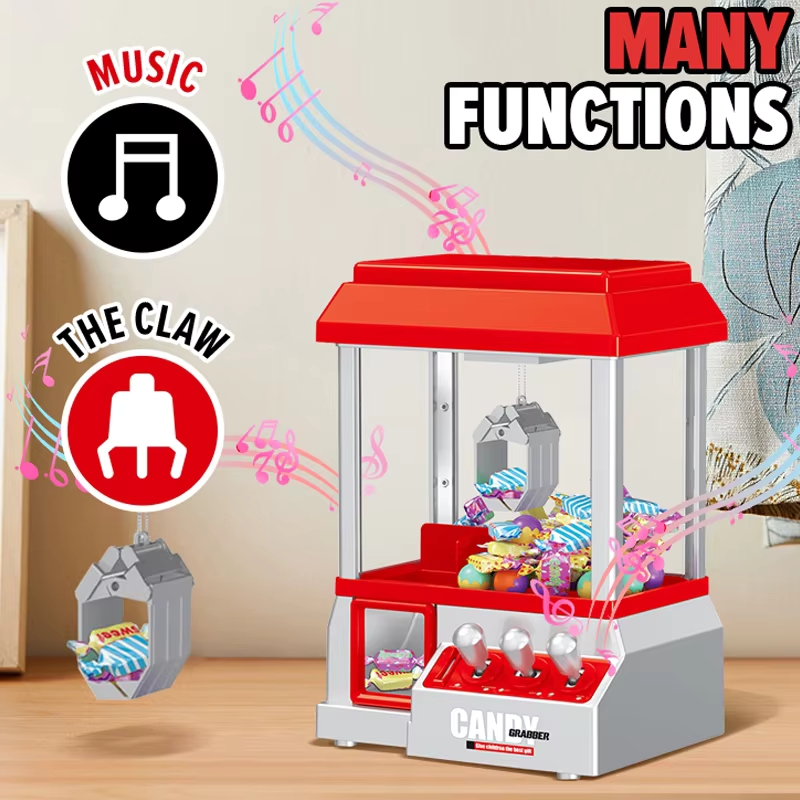 Claw Crane Machine - Electronic Claw Machine Candy Arcade Game