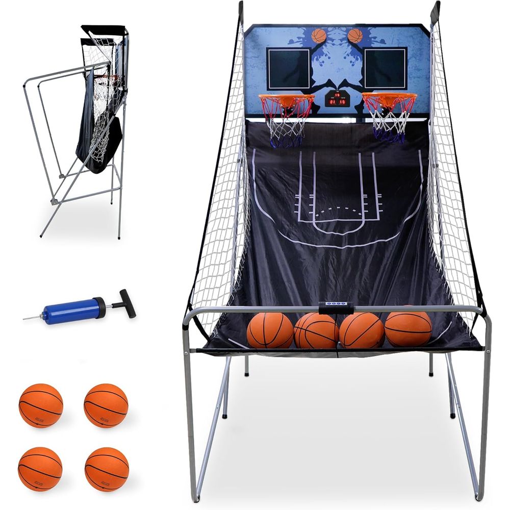 Arcade Games & Vending Llc - Indoor Basketball Arcade Game with Dual