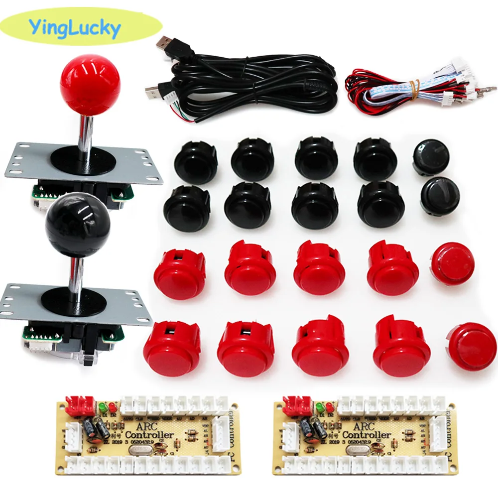 Arcade 2 Player Zero Delay Kit - Arcade Button Pcb recension och pris