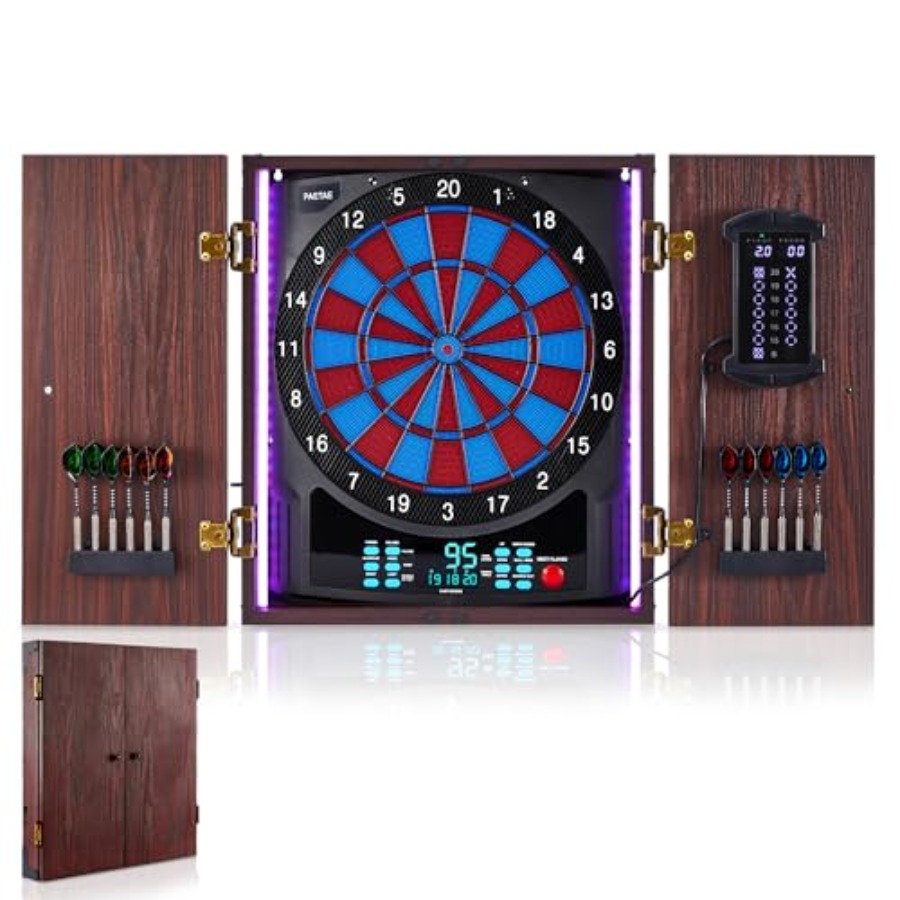 Electronic Dart Board with Cab - Electronic Dartboard Cabinet recension och pris
