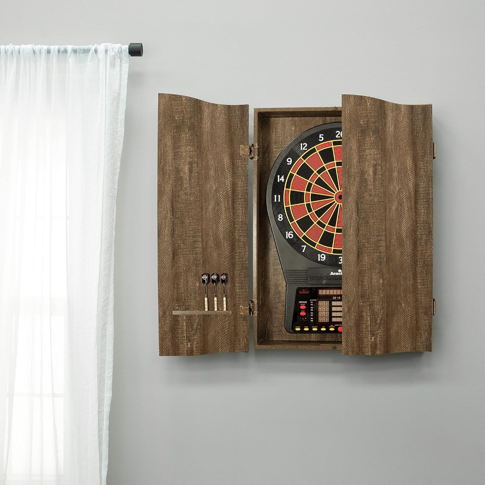 DMI Sports MI Sports Brown Cri - Electronic Dartboard Cabinet recension och pris