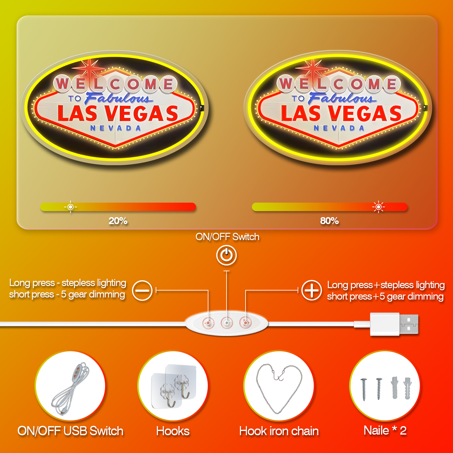 1 piece Welcome to Las Vegas L - Arcade Vegas recension och pris