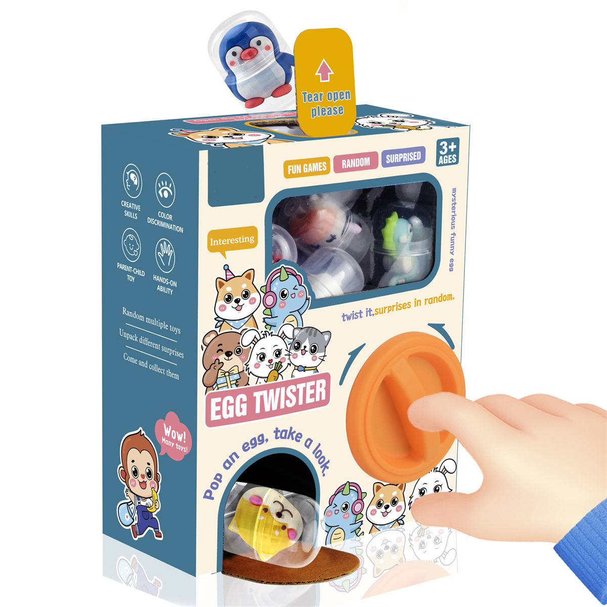 Popular Kids Toys Gachapon Mac - Claw Crane Machine recension och pris