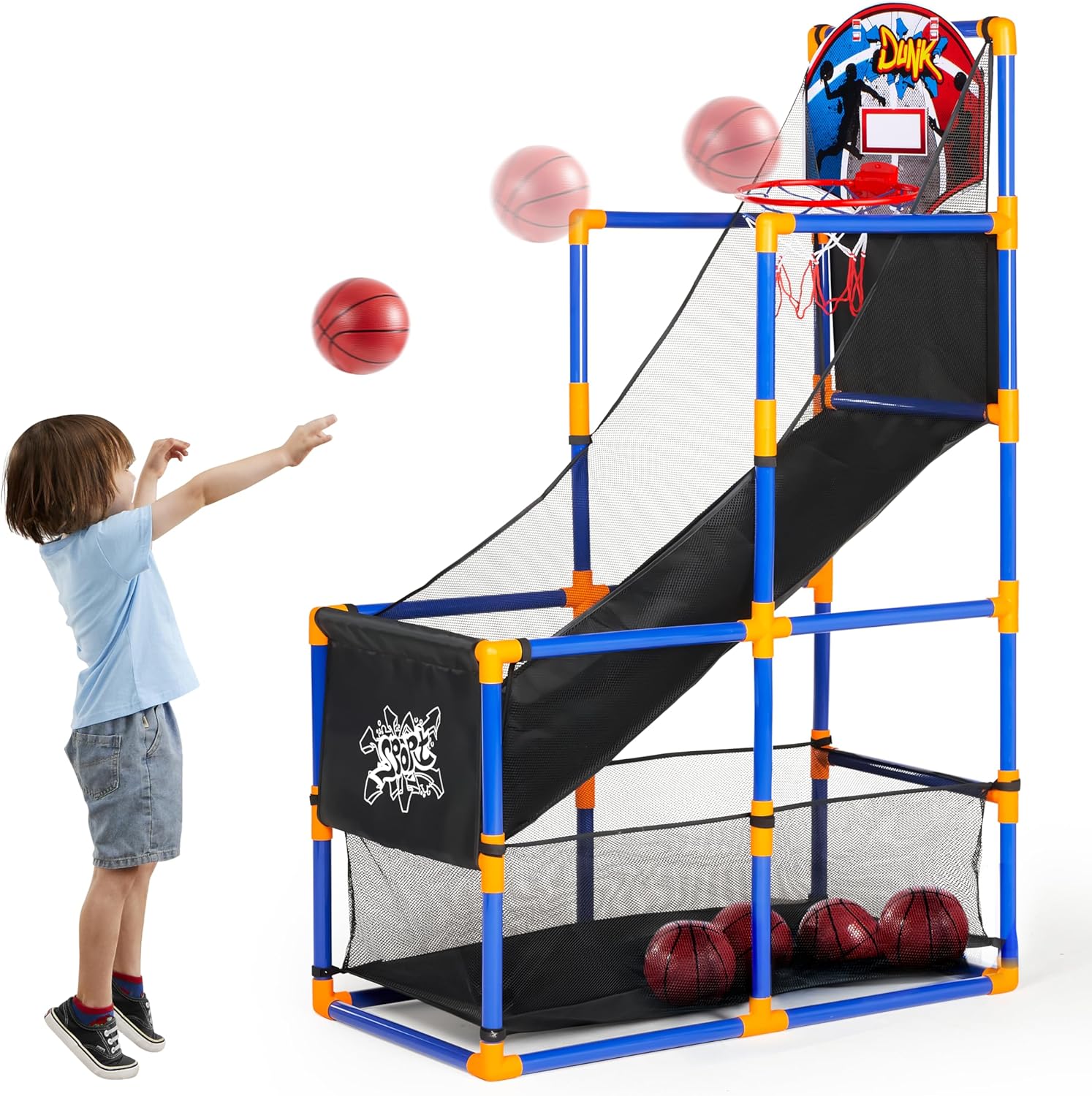Arcade Basketball Game Set wit - Arcade Games & Vending Llc recension och pris