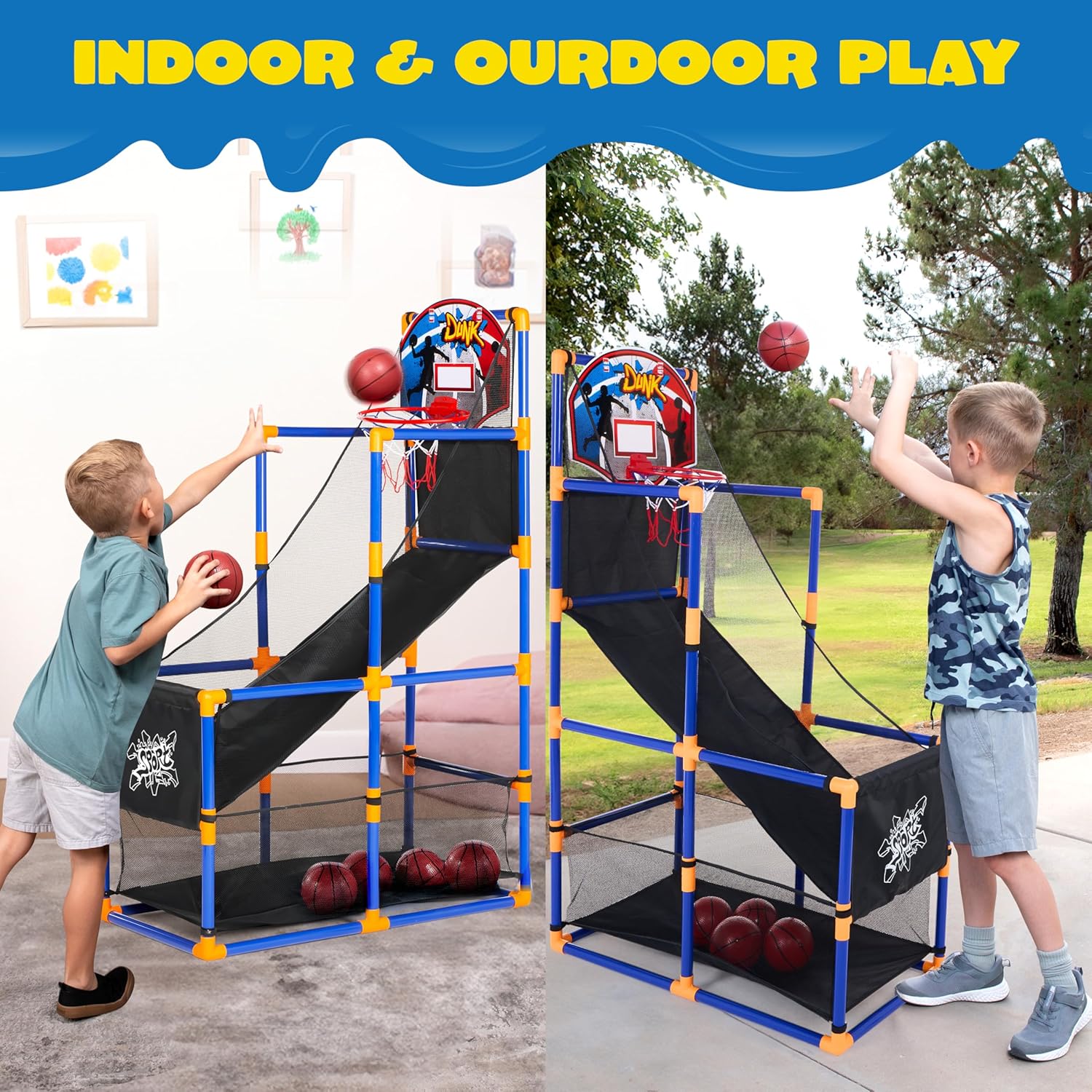 Arcade Basketball Game Set wit - Arcade Games & Vending Llc recension och pris