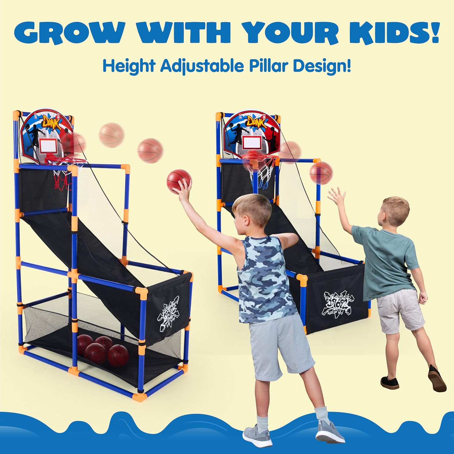 Arcade Basketball Game Set wit - Arcade Games & Vending Llc recension och pris