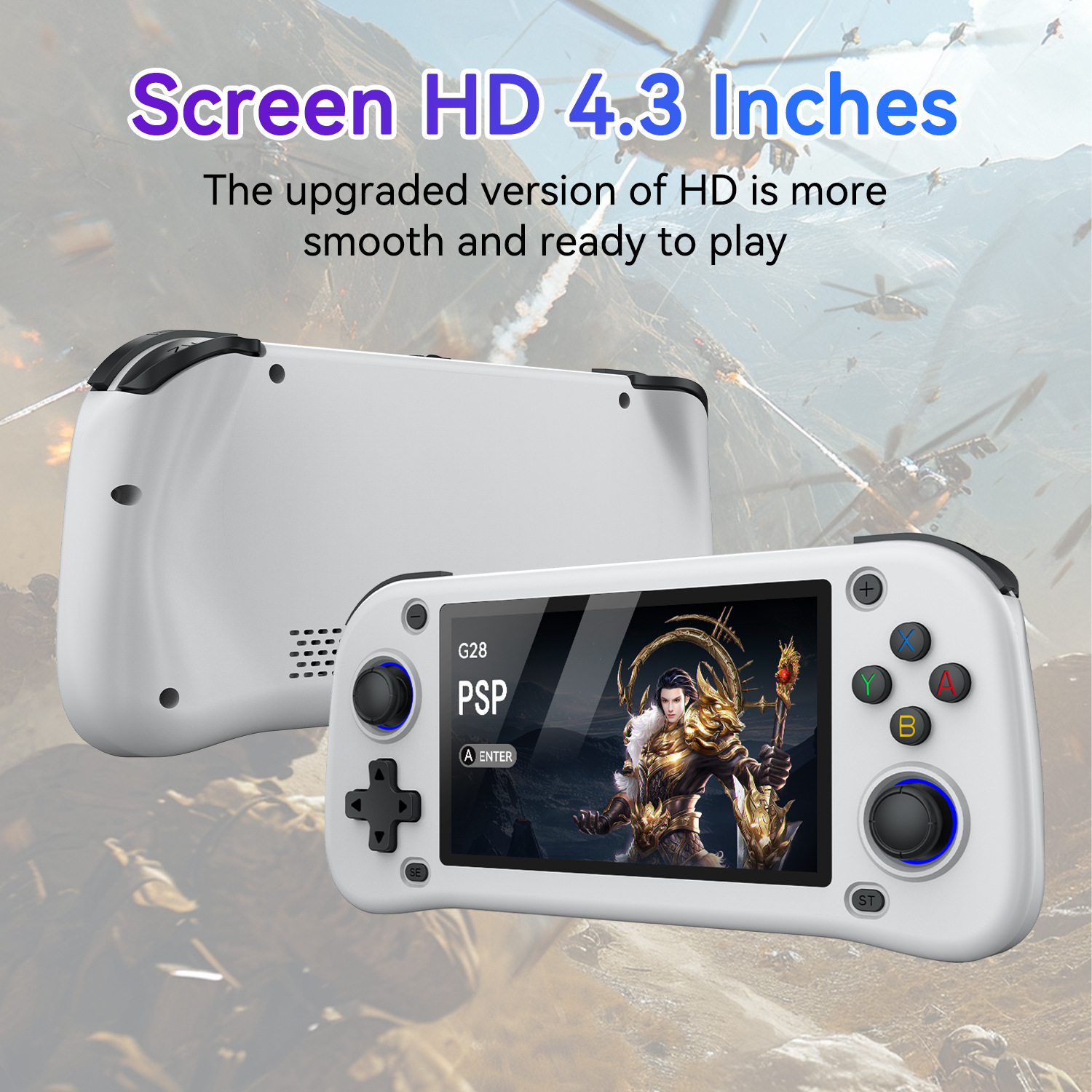 G28 game console 4.3-inch high - Arcade Vibes recension och pris