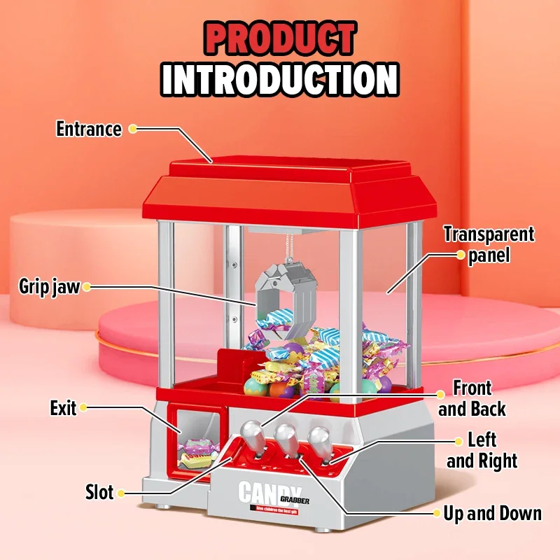 Electronic Claw Machine Candy  - Claw Crane Machine recension och pris