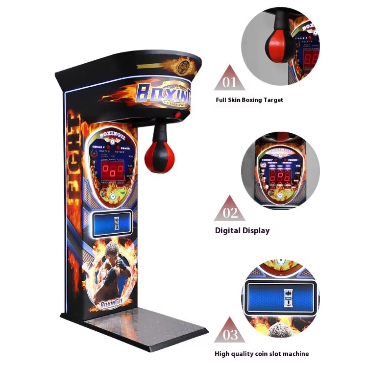 Black King Boxing Arcade Machi - Boxing Machine Arcade recension och pris
