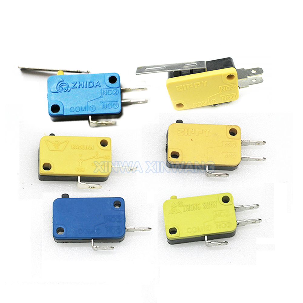 10pcs Self Reset Micro Switch  - Arcade Button Pcb recension och pris