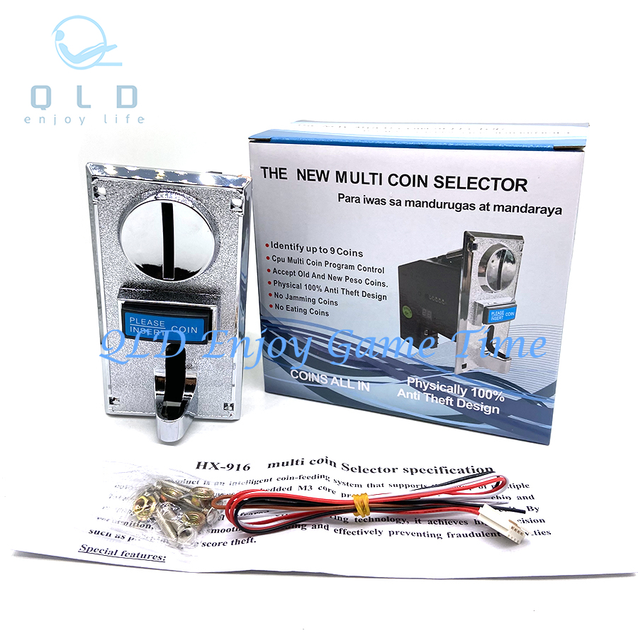 9-Type Multi Coin Acceptor 616 - Boxing Machine Arcade recension och pris