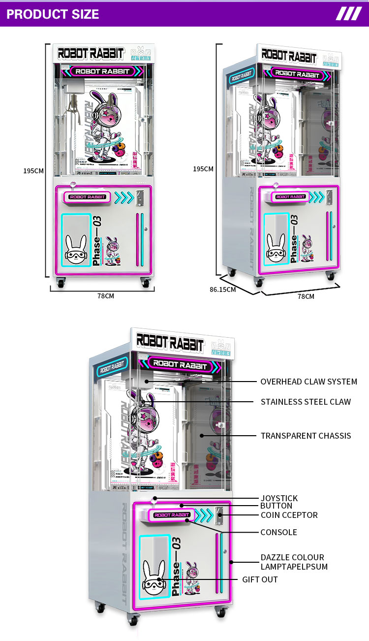 Customized Single Player Acryl - Arcade Toy Vending Machine recension och pris
