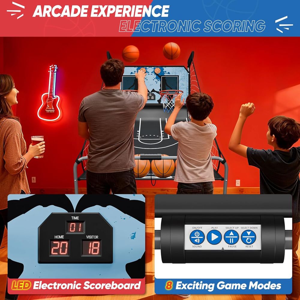 Indoor Basketball Arcade Game  - Arcade Games & Vending Llc recension och pris