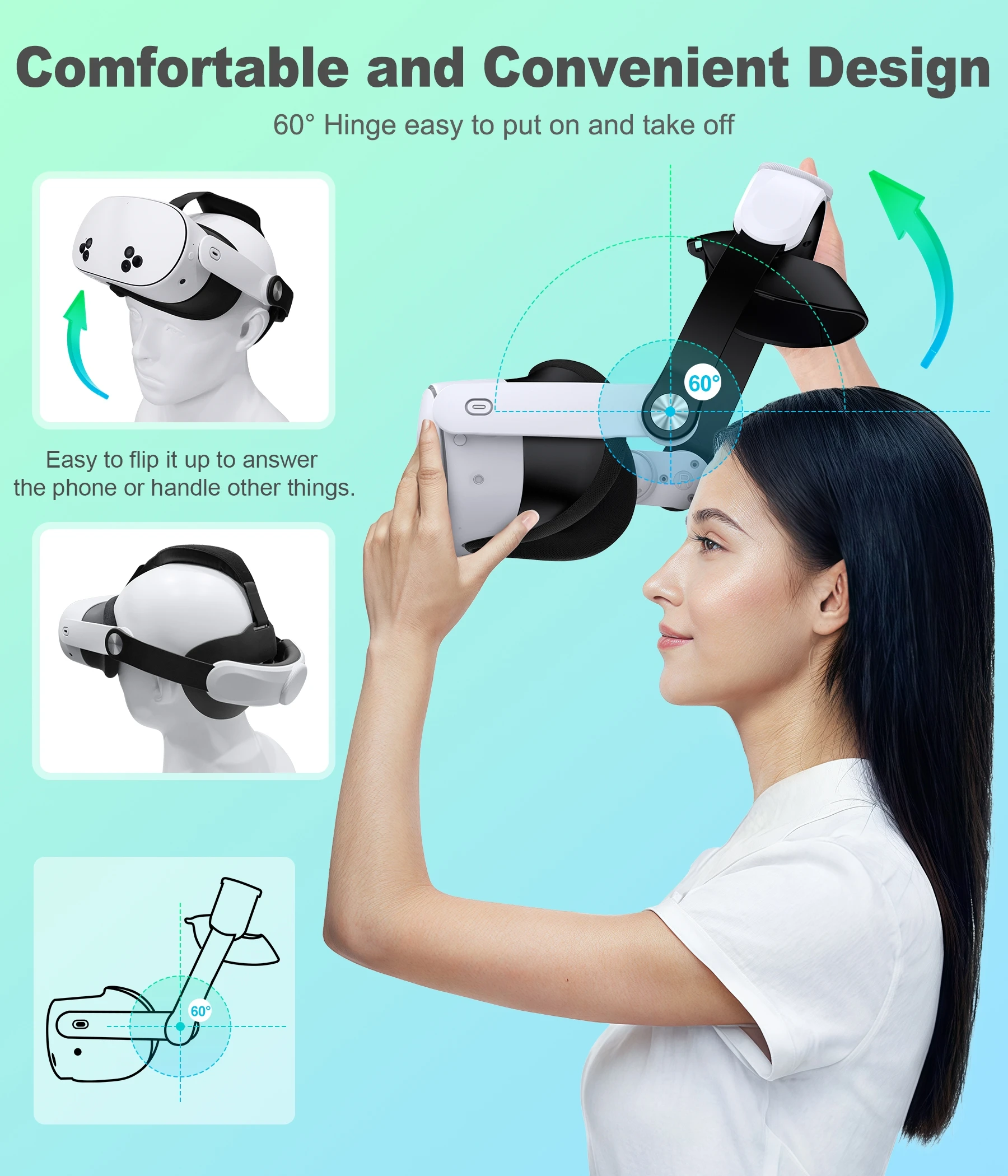 BEBONCOOL Adjustable VR Headba - Arcade Quest recension och pris