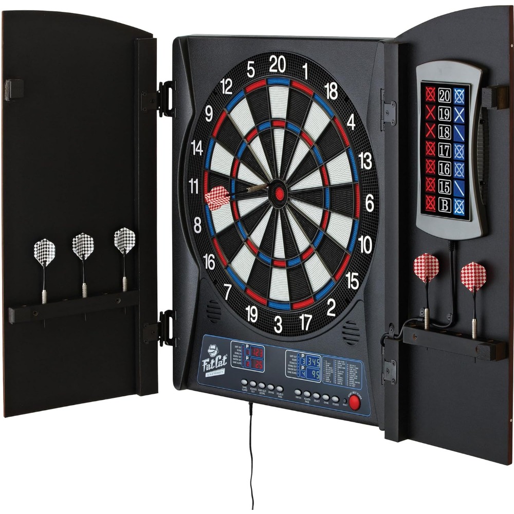 Mercury Electronic Dartboard,  - Electronic Dartboard Cabinet recension och pris