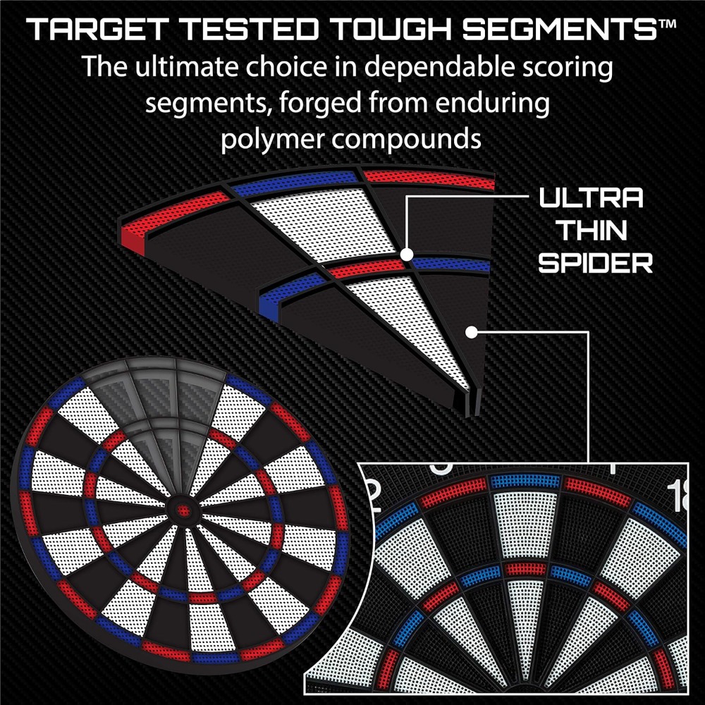 Mercury Electronic Dartboard,  - Electronic Dartboard Cabinet recension och pris