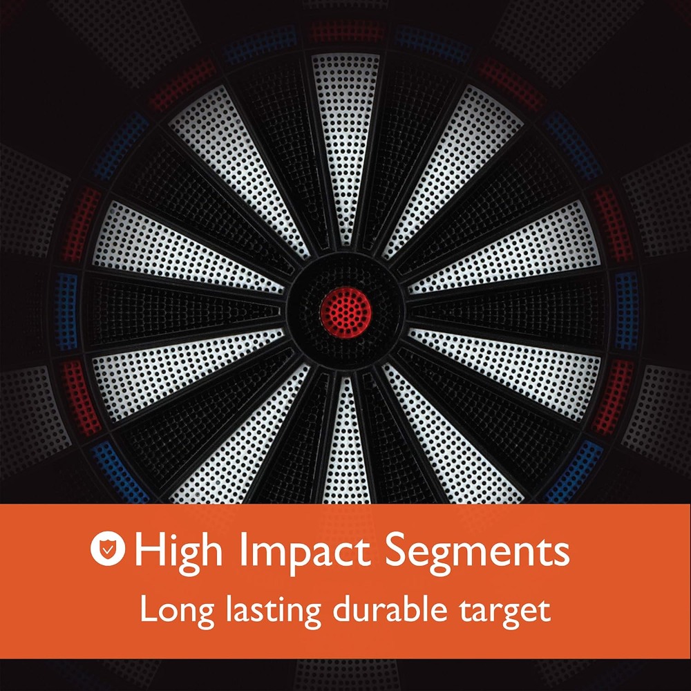 Mercury Electronic Dartboard,  - Electronic Dartboard Cabinet recension och pris