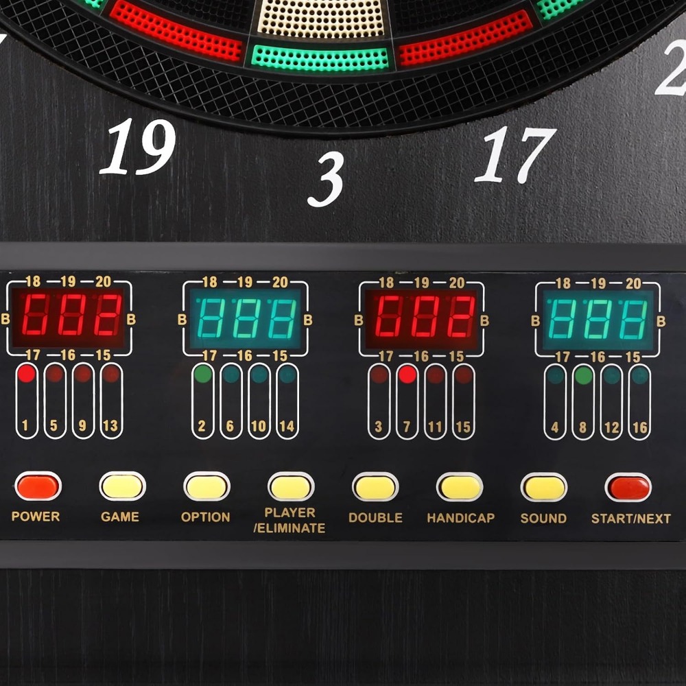 Dartboard Cabinet Set Dart Boa - Electronic Dartboard Cabinet recension och pris
