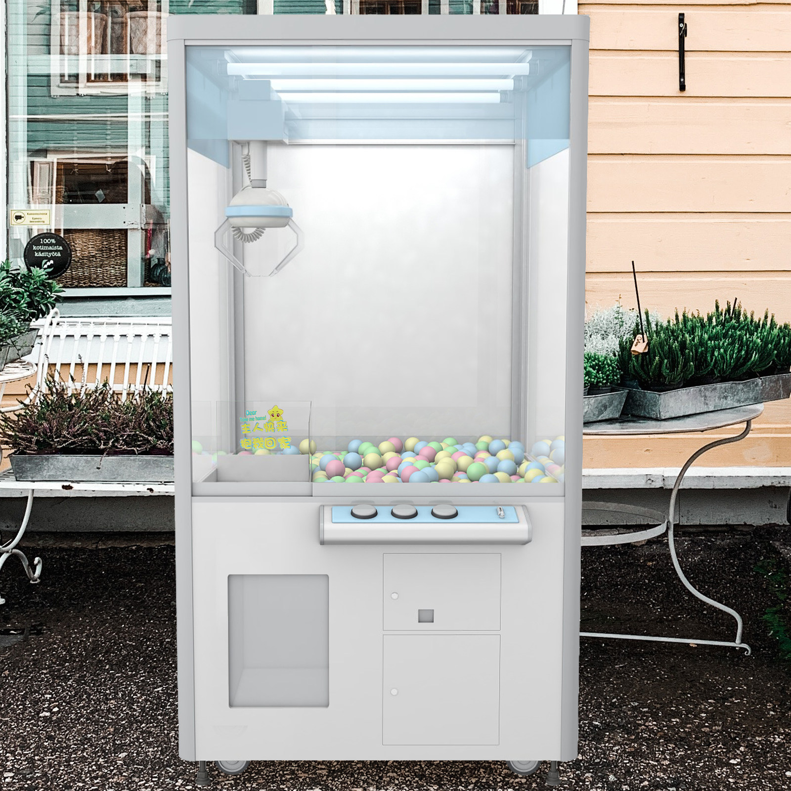 Plastic Prize Outlet Blocker f - Arcade Toy Claw Vending Machine recension och pris