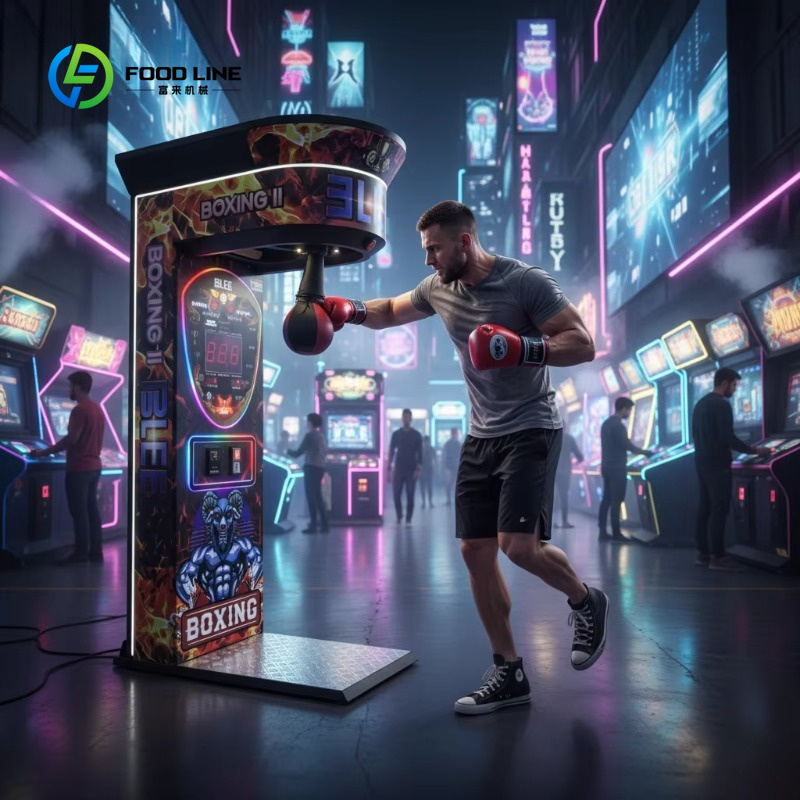 Customized Coin Operated Elect - Boxing Machine Arcade recension och pris