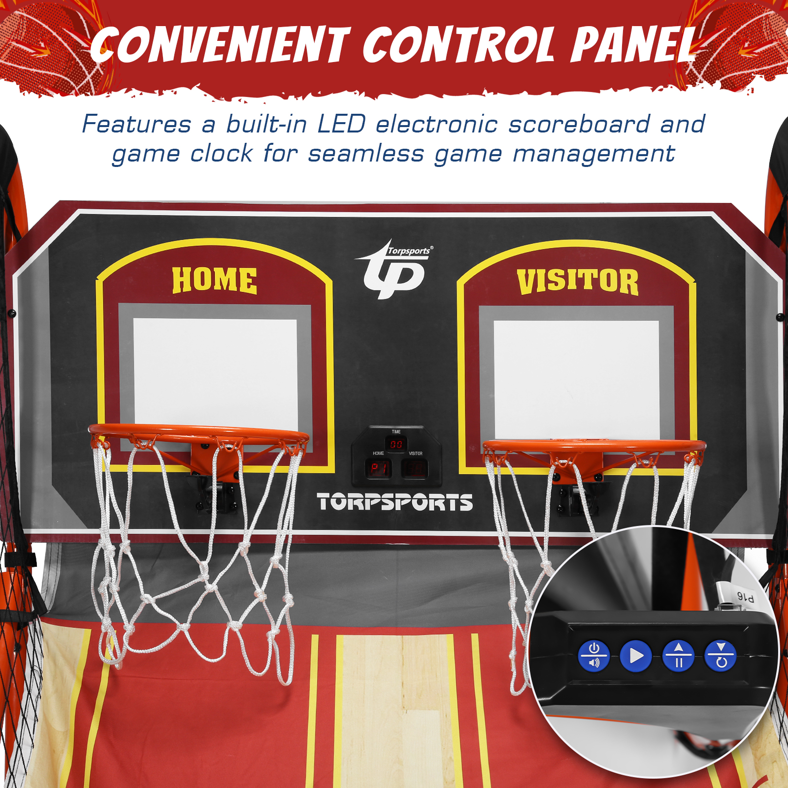 Arcade Basketball Game Set Pla - Arcade Games & Vending Llc recension och pris