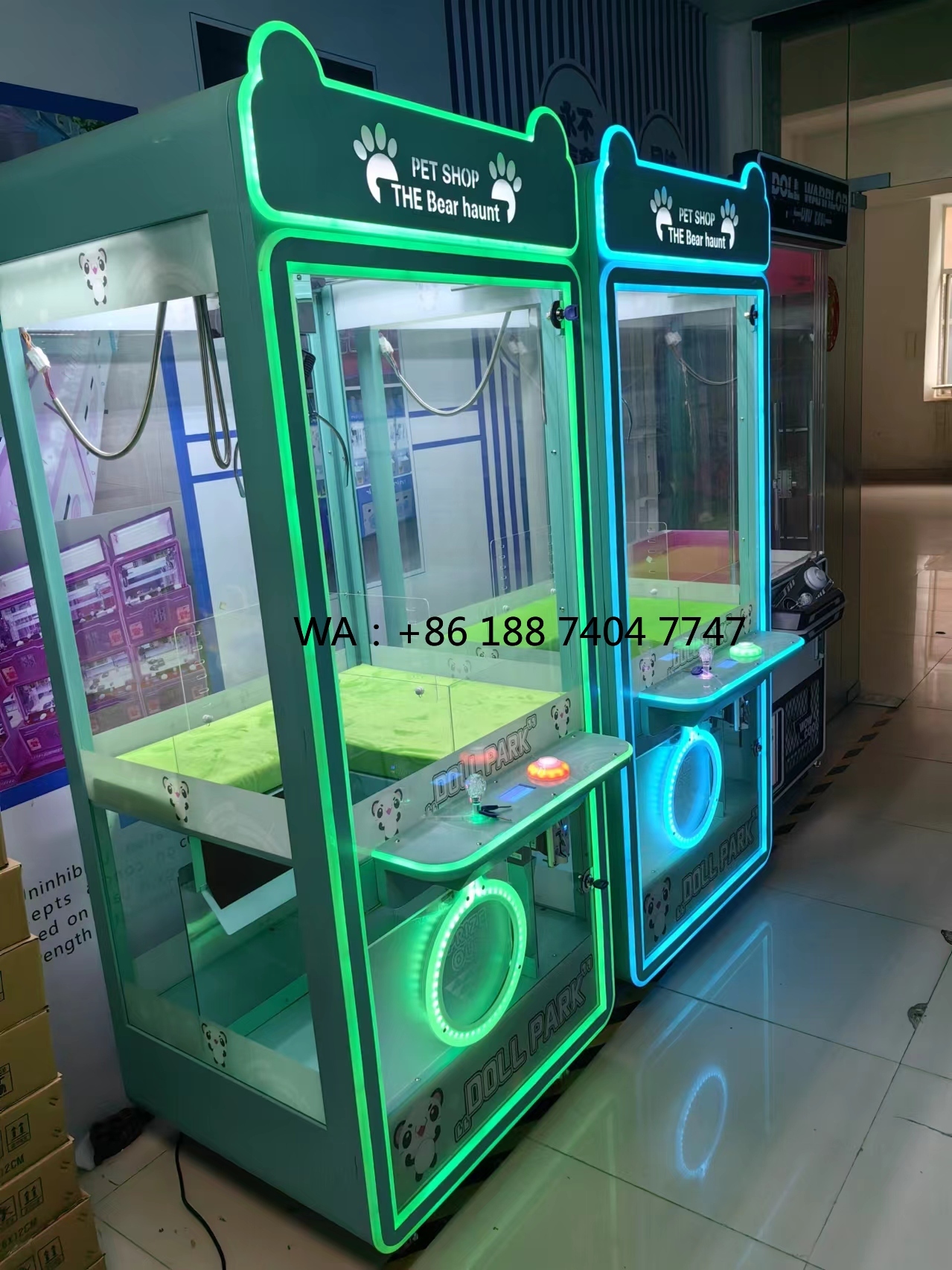 Coin Operated Toy Claw Crane M - Claw Crane Machine recension och pris