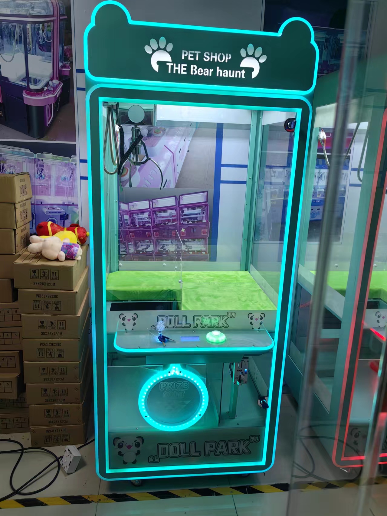 Coin Operated Toy Claw Crane M - Claw Crane Machine recension och pris